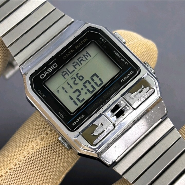 Casio Vintage DBA-800. Japan [555] Digital Made Watch Phone Dialer Quartz Men's - vintagewatches.pk
