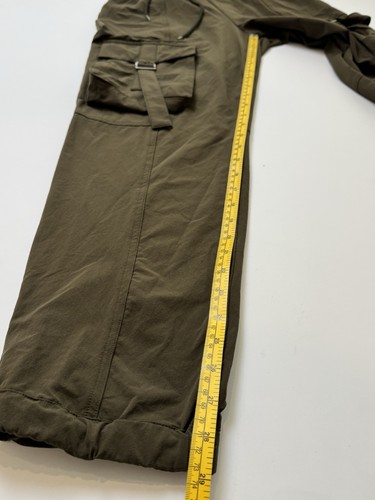 Pantaloni cargo Alo Yoga donna verdi joggers dettaglio anello a D taglia XS - Foto 3 di 8