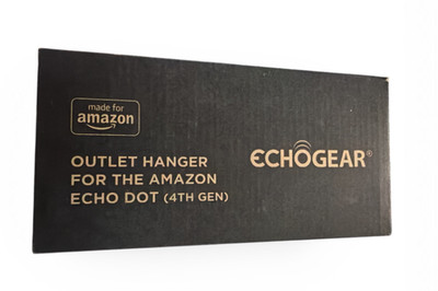 SCHOGEAR Outlet Wall Mount for Echo Dot 4th Gen Space Saver
