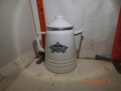 Coleman Coffee Pot , cowboy style coffee, though-No strainer! Taiwan ROC label