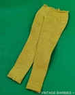 Vintage Barbie Doll Fashion PAK Knit Yellow Pants Excellent ~ 1960's