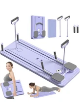 Pilates Reformer Board 5-in-1 Core Trainer AB Machine with Resistance