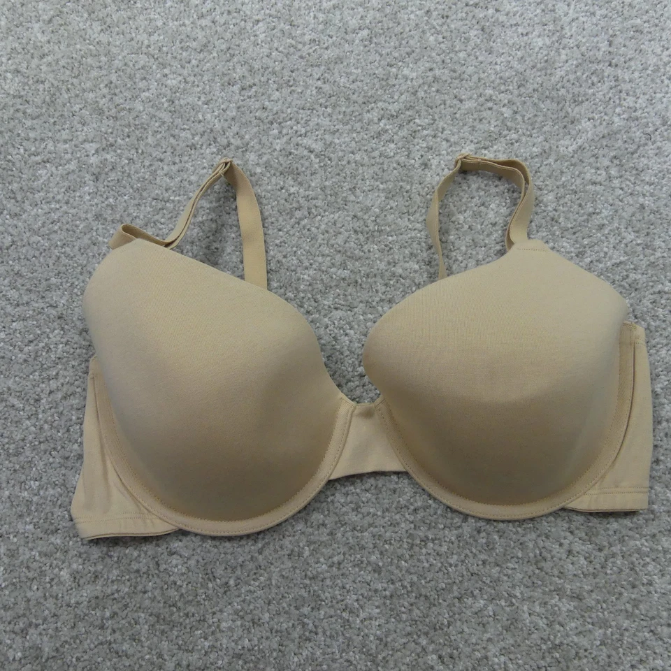 Juego de 3 sujetadores Fruit Of The Loom para mujer 40C negro blanco beige con aros FT797PK Foto 2 de 4