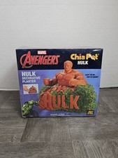 Marvel Comics Avengers The Hulk Chia Pet Decorative Planter Factory SEALED RARE