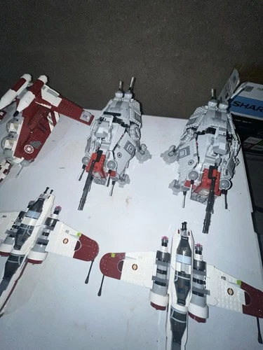 Lego Star Wars Sets No Minifigures Only Builds, Some Sets Missing A Few Pieces