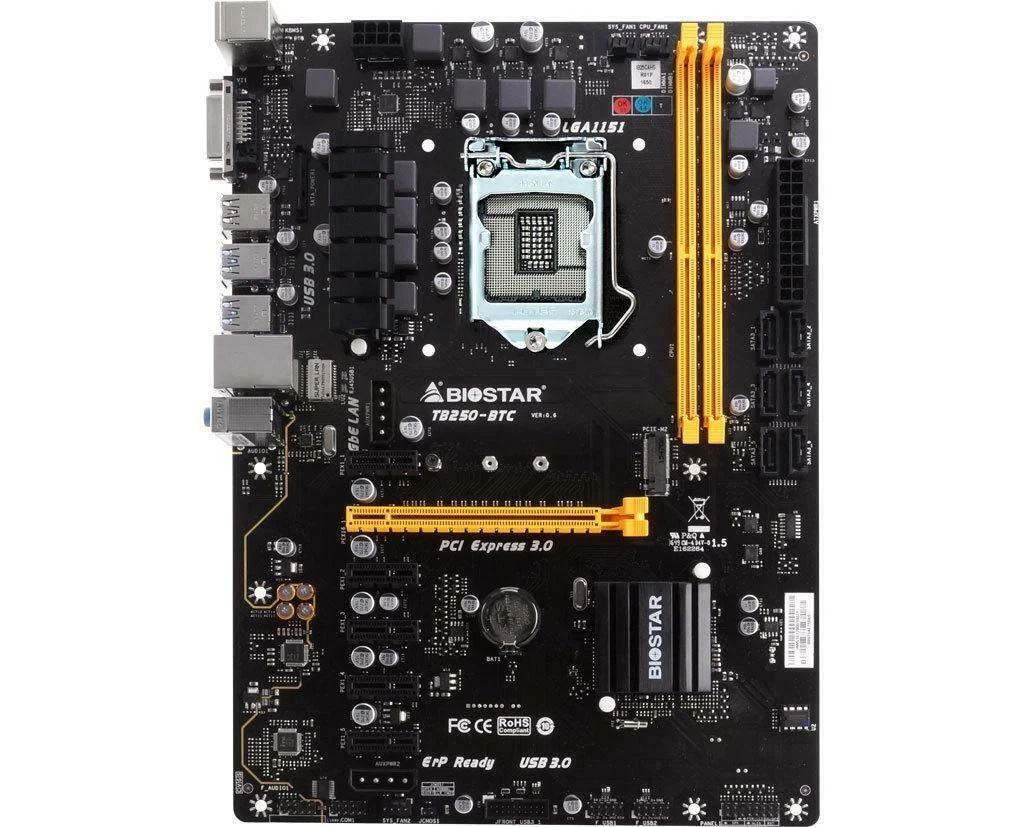 BIOSTAR Tb250-Btc+ Computer Motherboards for sale | eBay