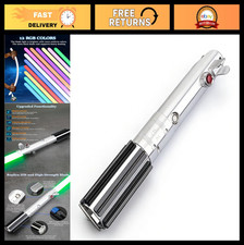 RGB Dueling Light Saber for Adults  Kids - 12 Colors, Motion Control, 16 Sounds