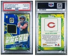2024 Donruss Optic First Year Fresh Caleb Williams Blue Hyper PSA 10 low pop