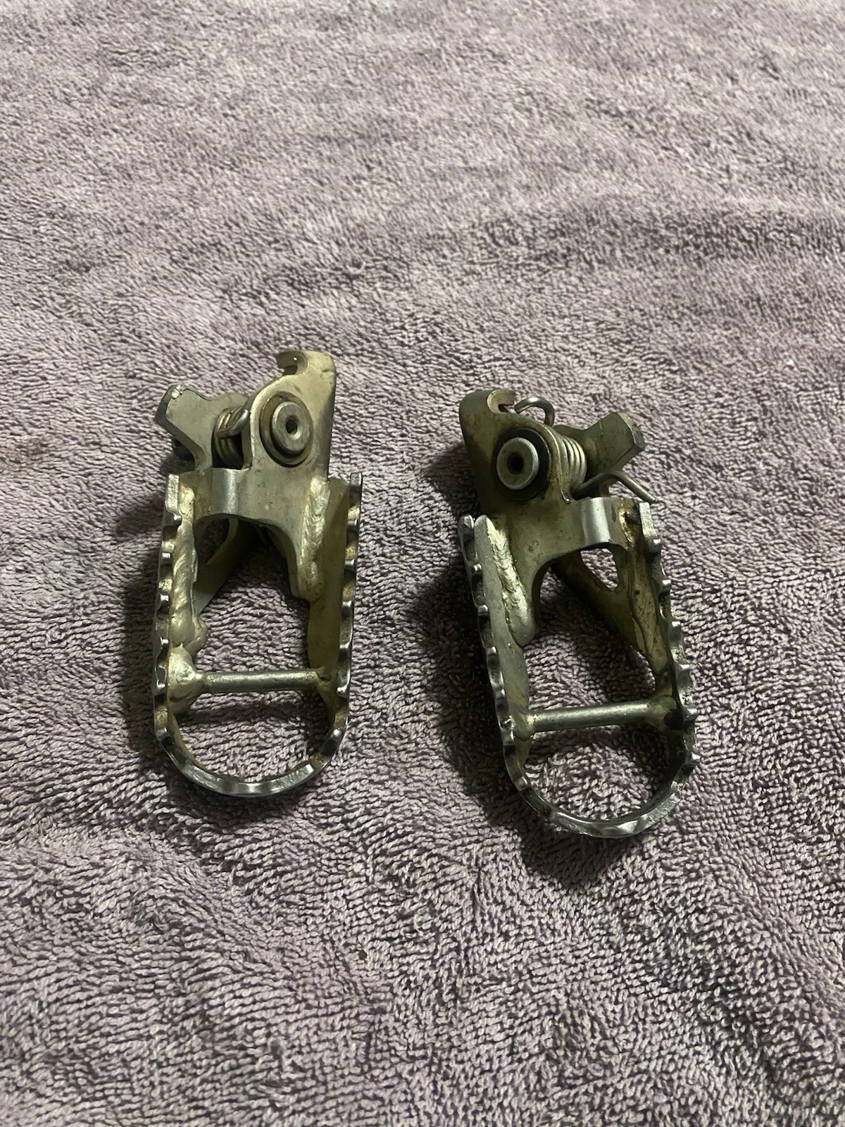 Used OEM Honda 2007-2025 CRF150R CRF150RB Foot Pegs Rests CRF 150R 150RB
