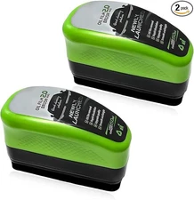 2025 New Automotive Oil Film Cleaning Brush, Clear Vision Glass Cleaner, 2 PACK