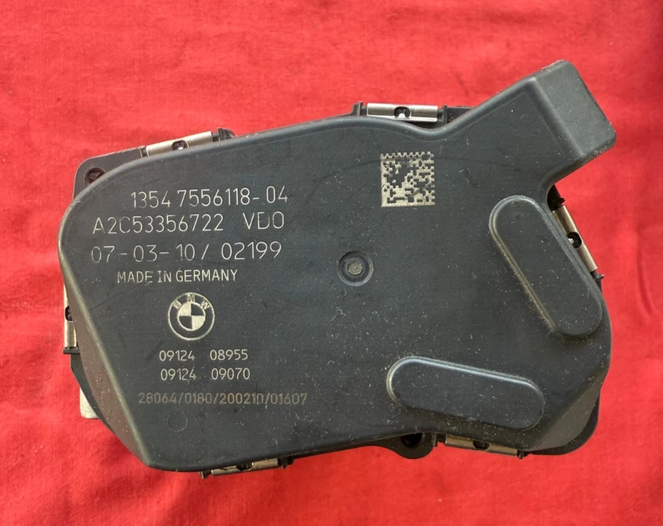 ✅ Корпус дроссельной заслонки от оригинального производителя для 2007-13 BMW 128i X3 X5 328i 528i 3,0 л I6 #1354 7556118-04 - Изображение 4 из 4