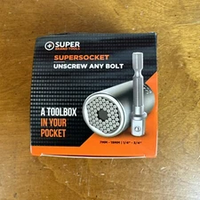 Super Brand Tools | Super-Socket Self Adjusting | 7mm - 19mm | 1/4" - 3/4"