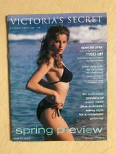 Victoria's Secret Spring Preview 1998 Laetitia Casta cover + order form intact