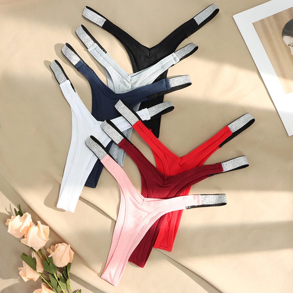 Frauen Spitzenhöschen Unterwäsche Tangas Sexy Dessous G-String Sport Slips / - Bild 3 von 4