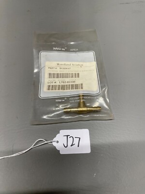 McMaster Carr Brass T Fitting P/N 91355K47