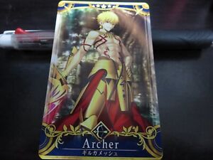 Fgo Fate Grand Order Arcade Card Servant Gilgamesh Archer 1 Ebay