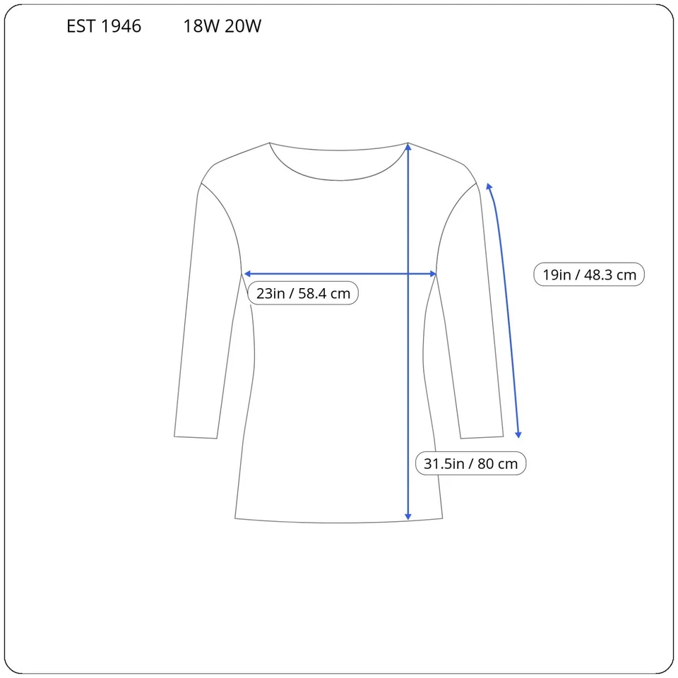 Top de mujer Est 1946 18W 20W Plus túnica manga acanalada gris estampado animal mezcla de polietileno Foto 2 de 4