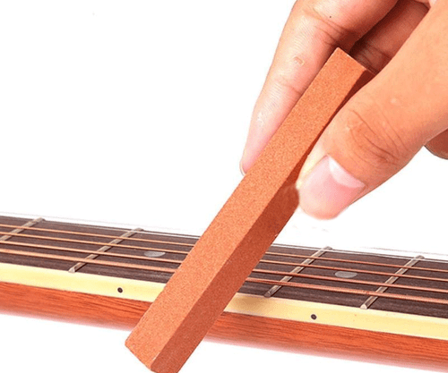 Pulido Lijado Piedra de Molienda Borde Stick File Hágalo Usted Mismo Guitarra Puente Tuerca Luthier - Imagen 2 de 3
