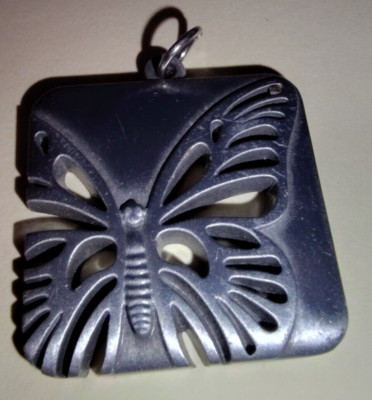 Always Be True Wearable Inspirations Charm Butterfly  1.5 x 1.25 -18 grams