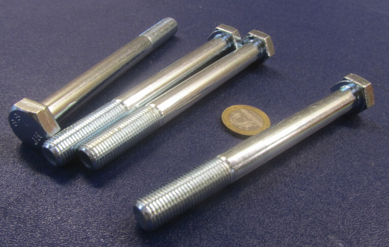 Cap Screw Bolt, PT, 8.8 Zinc Plated Metric, M16 x 2.0 x 150 mm Length