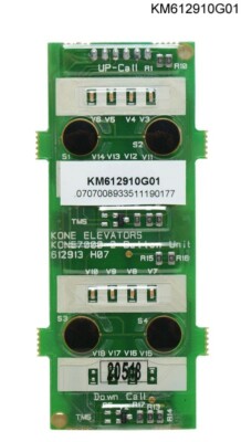 KONE KM612910G01 KONE KNOPFTAFEL SYMBOL UP-DOWN LIFTE AUFZÜGE 2-TASTEN EINHEIT