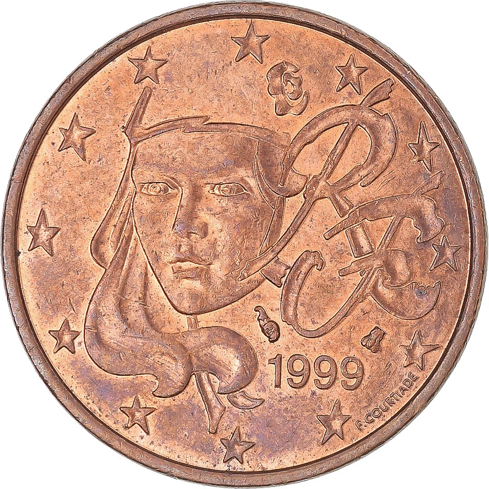 [#1334886] Monnaie, France, 5 Euro Cent, 1999 - Photo 1/2