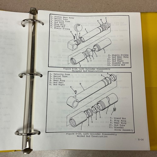 Upright XL-C SCISSOR LIFT OPERATION MAINTENANCE SERVICE PARTS MANUAL GUIDE 61799 - Picture 9 of 11