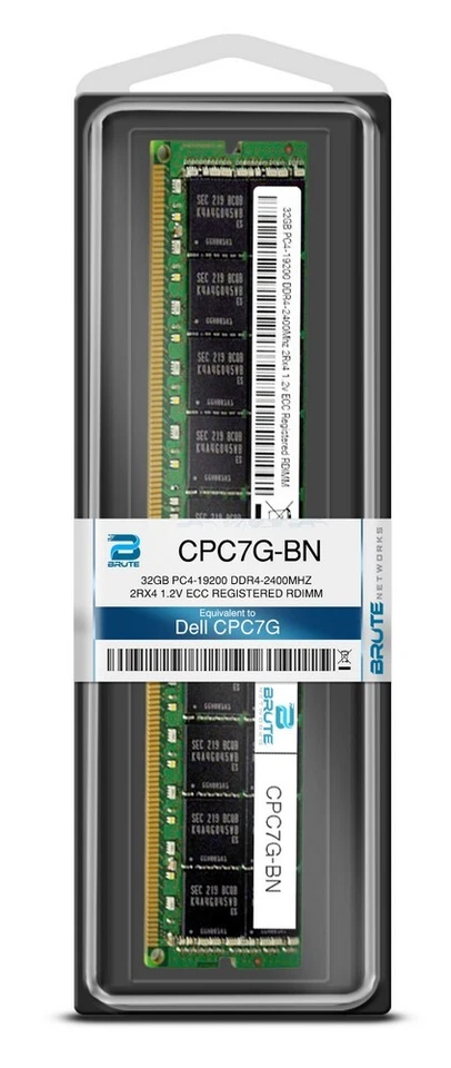 CPC7G - Dell Compatible 32GB PC4-19200 DDR4-2400Mhz 2Rx4 1.2v ECC RDIMM - Image 3 of 3