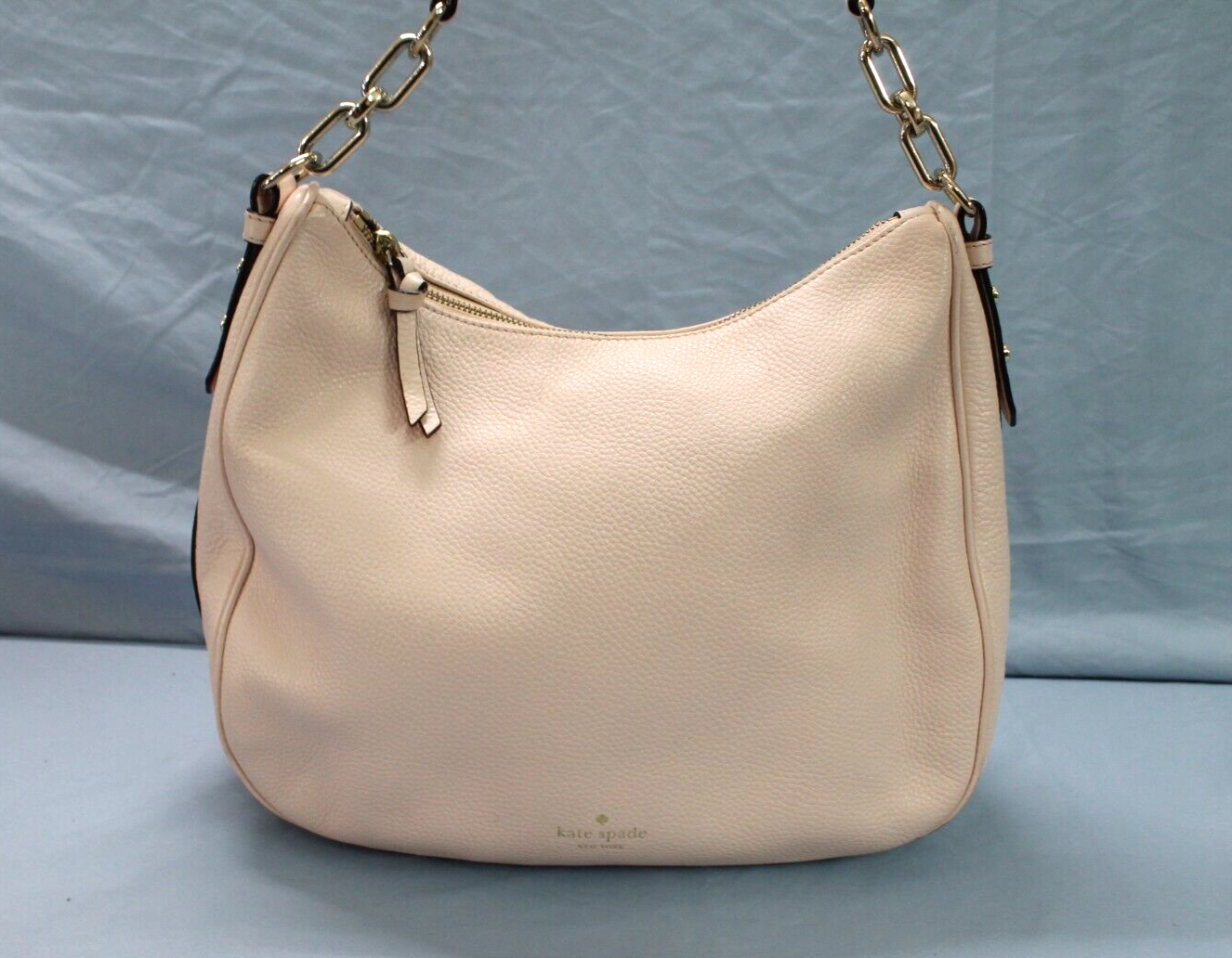 KATE SPADE Light Pink Leather MULBERRY STREET VIVIAN Shoulder Hobo Bag Purse