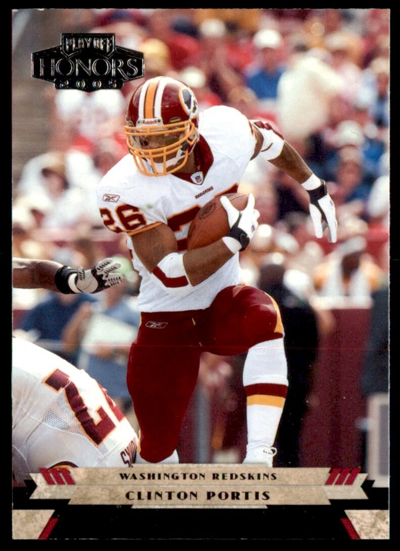 2005 Playoff Honors Clinton Portis Washington Redskins #98