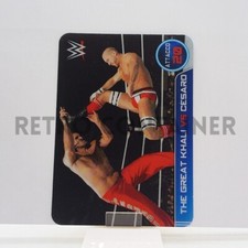 Lamincards WWE Smackdown Raw (2014) Card ITA - 134 The Great Khali vs Cesaro