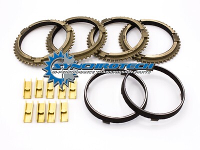 TR3650 Mustang Cobra GT Carbon Synchro Blocker Ring & Bronze Fork Pad Set 
