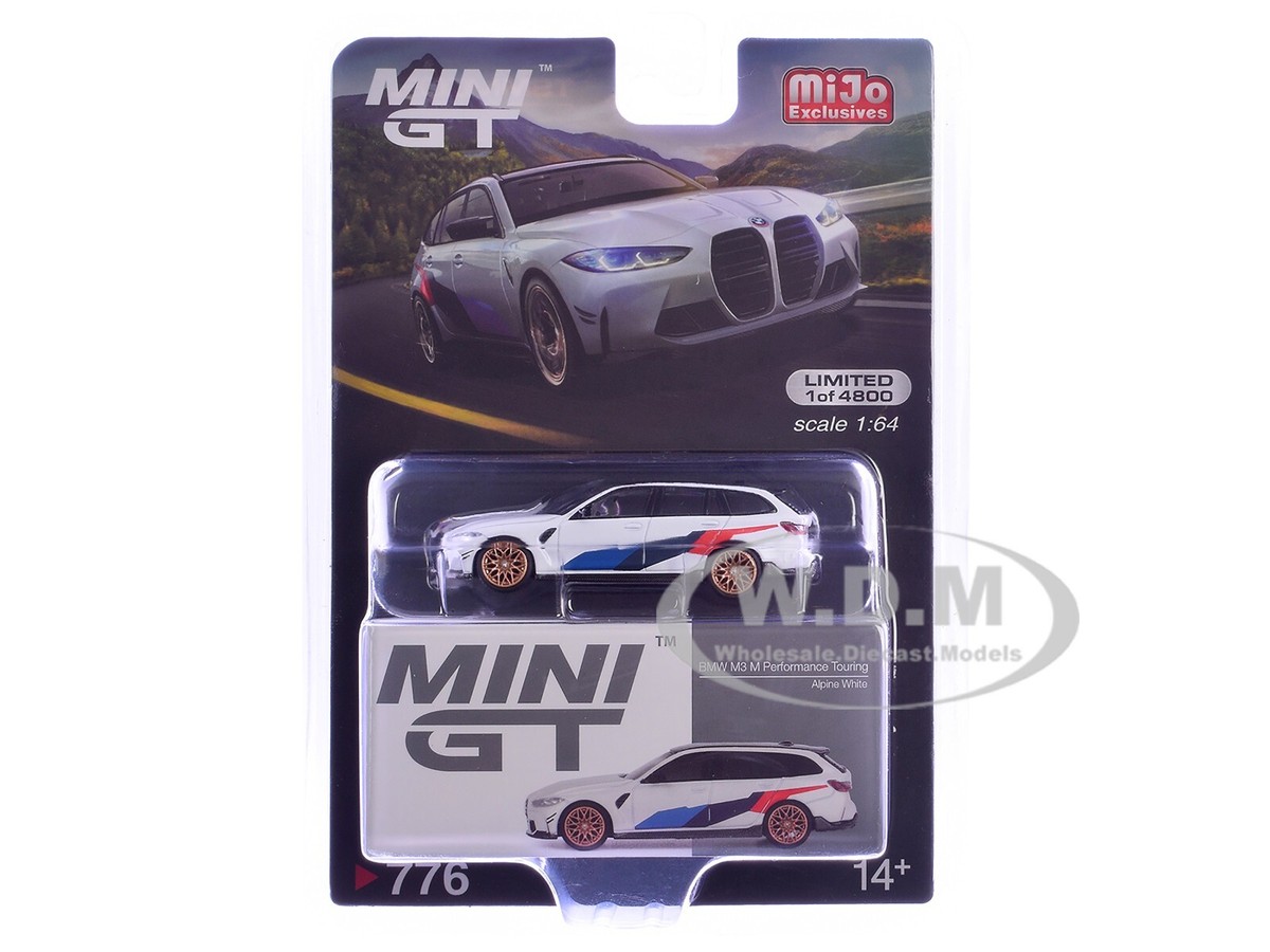 BMW M3 M PERFORMANCE TOURING ALPINE WHITE 1/64 DIECAST MODEL