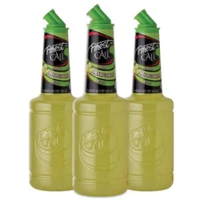 Finest Call Flavored Drink Concentrate Lime Juice Agave Orange 3 Pack 33.8 Oz