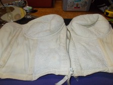 Vintage 1950  s White Delightform Union Made Label Corset 36-B Style 1951