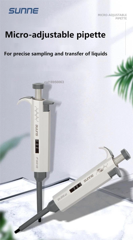Toppette Pipette Pipettor/Rack Lab Single Channel Manual Adjustable Micropipette - Image 2 of 4
