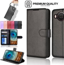 For Nokia X10 / X20 Flip Leather Wallet Card Holder Magnetic Stand Case Cover