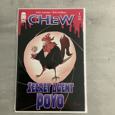 Image Comics Chew #1 Very Scarce 2nd Printing Variant 2012 