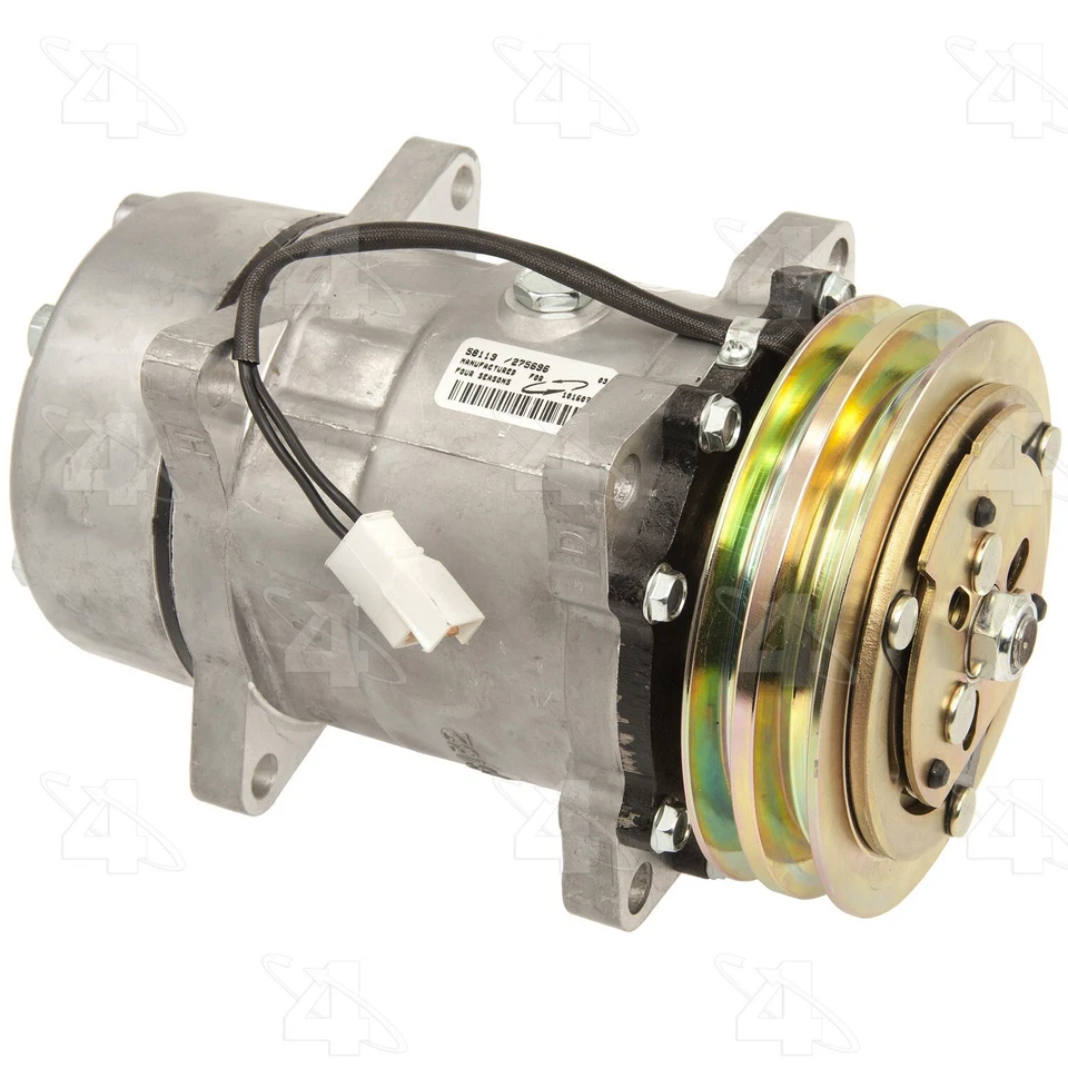 Para 1985-1992 Volkswagen Golf A/C Compressor 4 Estações 1986 1987 1988 1989 1990 - Imagem 4 de 4