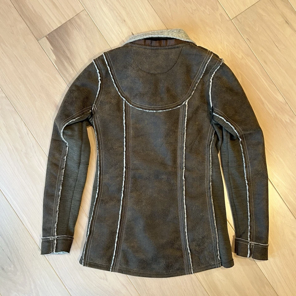 Jaqueta feminina Kuhl Projekt Dani Sherpa sem capuz XS - Imagem 2 de 4