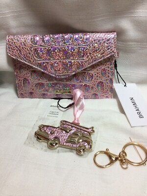 NWT *Firm* Brahmin Pixie Dust Mini Envelope Case / Passport Wallet & COPA FOB