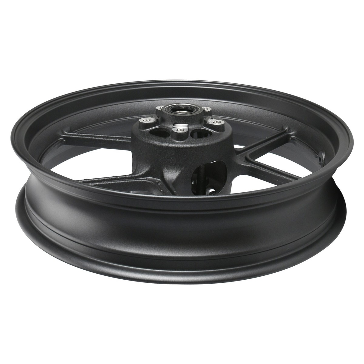 Black Front Wheel Rim for Kawasaki Ninja ZX6R 05-12 ZX10R 05-2012