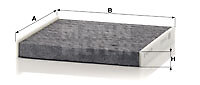 Mann-Filter CUK 22 013 Filter, Innenraumluft FÜR Ford Ford Australia