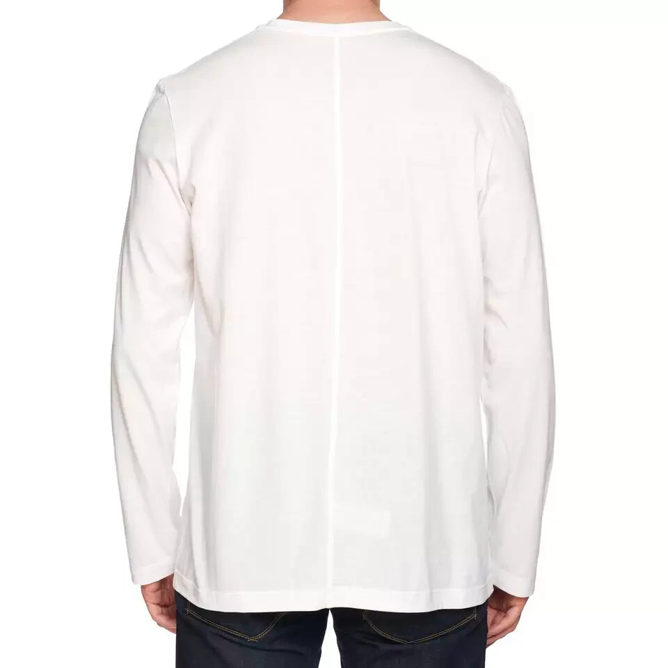 FILA T shirt THE ROW Leon L S manica lunga avorio S 189 K291