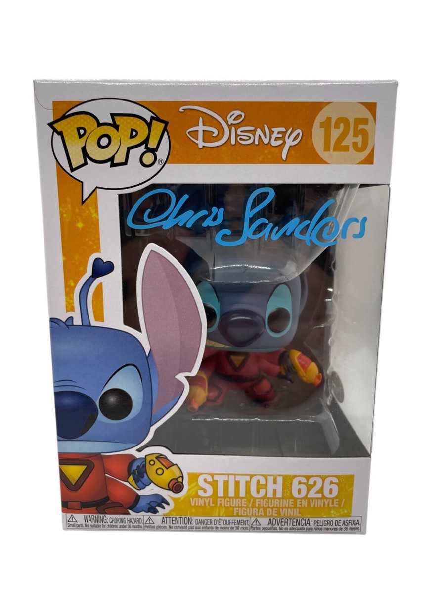 Chris Sanders Signed Funko Pop 125 Stitch 626 Authentic Autograph