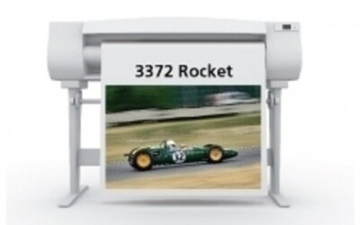 Satin Photo Paper 24'' x 100' Inkjet 8 mil HP Canon Plotter 3'' core 1 Roll