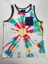 Blue Crown Tank Top Unisex L