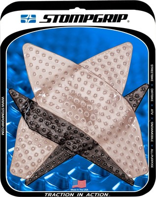 Volcano Clear Tank Grip Pads Stompgrip 55-10-0099H for 15-23 Yamaha R1