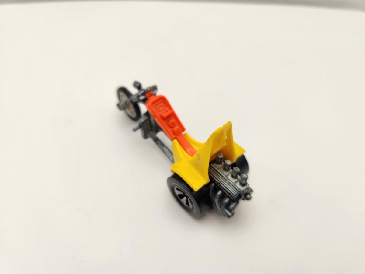 Hot Wheels Hot Wheels RRRumblers MOTOR③ Mattel Hot Wheels Rumblers 3 Squealer Motorcycle Yellow