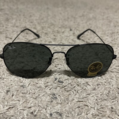 Ray Ban RB3026 Aviator Sunglasses No Case | eBay